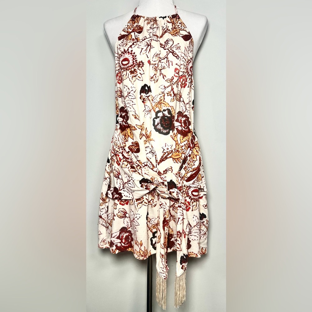 Floral Halter Dress